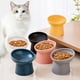 thumbnail image 5 of Cuenco de cerámica para mascotas con patas altas, protección para el cuello, cuenco con boca oblicua, cuenco biselado para gatos, cuenco para comida para gatos en el comedero para gatos, cuenco para, 5 of 6