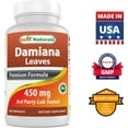thumbnail image 7 of 3 Pack Best Naturals Damiana Leaves 450 mg 180 Capsules | Supports Male and Female reproductive health, 7 of 7