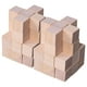 thumbnail image 2 of 250 piezas de bloques de construcción pequeños, bloques de madera sin terminar, bloques cúbicos, bloques de construcción sin pintar para niños, 2 of 8