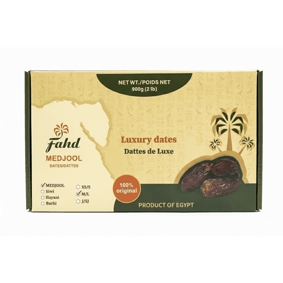 Medjool Dates, 900g, Al Fahd