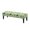 Avocado Pattern, variant on XYZCANDO Polyester Spandex Bench Seat Cover for Living Room Dining Room, Elastic Band Elastic Edged Rectangle Bench Cover, Banana Pattern