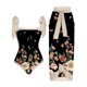 thumbnail image 1 of MKLEKYY Trajes De Baño Mujer Curvy Women 1 Piece Swimwear+1 Piece Cover Up Two Piece Vintage Print Swimsuit Monokini Bikini 2 Piece Swimsuits Two Piece Tankini Set 1916, 1 of 4