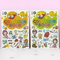 thumbnail image 4 of Lovely Cartoon Doodles Coloring Books Portable Color Filling Books for Kids Boys Girls, 4 of 5