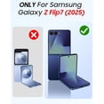 thumbnail image 2 of Funda GooseBox para Samsung Galaxy Z Flip 7 con pantalla de privacidad, 2 of 9