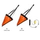 thumbnail image 5 of Advancent Calcetín de deriva para barco eléctrico de 12 pulgadas, cuerda de freno para Kayak Drogue de mar de PVC, recuperación de Rafting, Deportes acuáticos met bal, 5 of 6