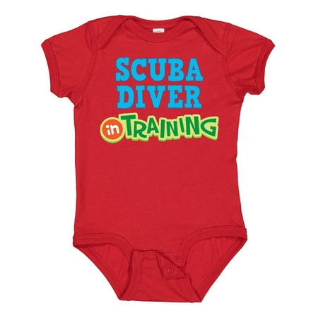 

Inktastic Scuba Diver in Training Gift Baby Boy or Baby Girl Bodysuit