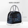 thumbnail image 2 of Easygdp Navy Camouflage American Flag Bolsa de Almuerzo Insulada Grande, Forro de Aluminio, Diseño Espacioso, a Prueba de Fugas, Ideal para Trabajo, Picnics, Viajes y Actividades al Aire Libre, 2 of 6