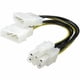 thumbnail image 1 of Cable de Poder XCASE IDE 2x 4 Pin a PCIe 6 Pines ACCCABLE09, 1 of 4
