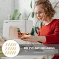 thumbnail image 4 of 100Pcs DIY Handmade Leather Label Clothing Hat Indentation Label Handmade Tags, 4 of 8