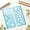 B, variant on Geometric Drawings Templates,Transparent Plastic Ruler, Drafting Stencils Measuring Tools, Measuring Geometry Rulers for Office, Studying, Orange