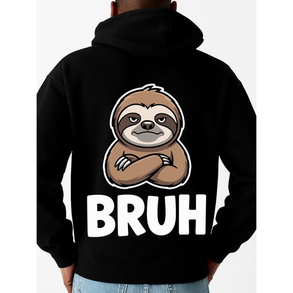 Sloth Bruh Hoodie hoodies mens sweater hoodie black New Spring and Autumn Season Printed Hoodie in Style graphic Classic Unisex Shirt Printed tshirts