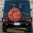 thumbnail image 3 of Kdxio Fire Extinguisher for Tire Cover Wheel Protectors Tyre Covers Weatherproof Wheel Covers Universal Fit for Trailer Rv SUV Truck Camper Travel Trailers 14 inch, 3 of 8