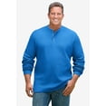 thumbnail image 2 of KingSize Men's Big & Tall Waffle-Knit Thermal Henley Tee, 2 of 6
