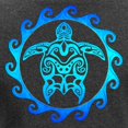 thumbnail image 3 of CafePress - Blue Tribal Turtle Sun Long Sleeve T Shirt - Women's Long Sleeve Graphic Tee Casual Fit, 3 of 4