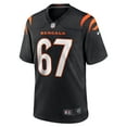 thumbnail image 2 of Men's Nike Cordell Volson Black Cincinnati Bengals Game Player Jersey, 2 of 4