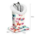 thumbnail image 2 of Fintie Plush Lined Eyeglasses Holder - PU Leather Protective Eyeglass Holder Stand Case,Raining Hearts, 2 of 6