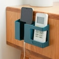 thumbnail image 3 of Farfi Wall-mounted Remote Control Holder Anti-dust ABS Space Saving Remote Control Case for Home (Yellow), 3 of 13