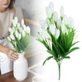 thumbnail image 2 of Clearance Under $1 1Pc Artificial Flower Faux Floral Bush Plastic For Living Room Vase Filler Wedding Arch Arrangement (A), 2 of 9