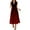 WineA, variant on Akafmk Summer Dresses for Women Casual Dresses,Gradient Color V-Neck Mid-Length Dress Sleeveless Tank Midi Dresses Loose Fitting Flowy A Line Beach Sundress