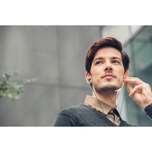 Moshi - Mythro C USB-C Wired In-Ear Headphone - Gray