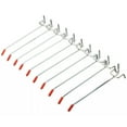 thumbnail image 3 of 40Pcs Single Pegboard Hooks 150mm Board Slat Wall Retail Display Shop Peg Fits 25mm, 3 of 5