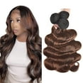 thumbnail image 1 of Hair Bundles NecVDCVS P4/30 Highlight Brown Body Wave, 50 g, 1 of 9