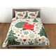 thumbnail image 3 of Navidad Juego De Funda Nórdica Con Almohadas Árbol De Navidad Dormitorio Ropa De Cama Consolador, 3 of 4