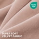 thumbnail image 2 of Cortinas Joydeco Velvet con aislamiento térmico 132 x 229 cm, color rosa, 2 of 7