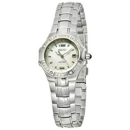 Seiko Women's Solar Watch, Two-tone Stainless Steel, Mother