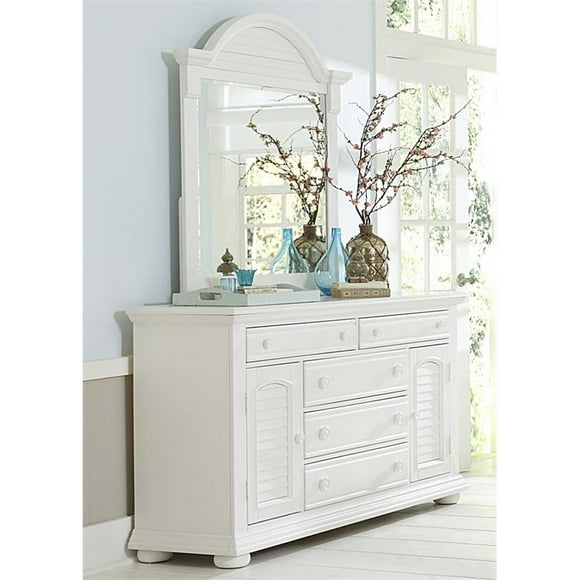 White Dresser Mirrors