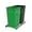 Green/Black, variant on Rev-A-Shelf RV-15KD-11C S Double 27 Quart Pullout Waste Containers, White
