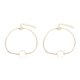 thumbnail image 3 of Tobillera Círculo universal Qarigey Joyería estética Pulseras de tobillo Oro 2piezas, 3 of 6