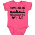 thumbnail image 3 of Inktastic Albuquerque New Mexico Someone Loves Me Skyline Boys or Girls Baby Bodysuit, 3 of 5