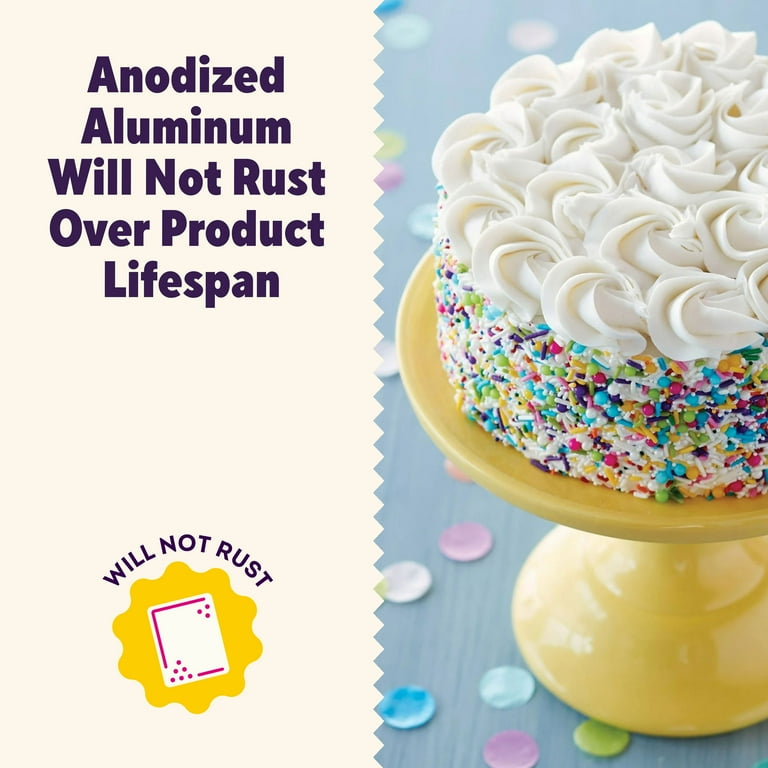 pack) Wilton Aluminum Round Cake Pan 8