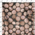 thumbnail image 3 of Soimoi Rayon Crepe Fabric Shells Ocean Print Sewing Fabric Yard 46 Inch Wide, 3 of 6