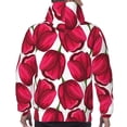 thumbnail image 7 of Sigee Tulips Flowers for Men's Pullover Hoodie Sweatshirts Adult Casual Long Sleeve Sweatshirts ,Sizes S-4XL-3X-Large, 7 of 7