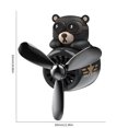 thumbnail image 3 of Ambientador de coche de silicona - Aromaterapia de modelado de piloto de oso de dibujos animados (A) Ndcxsfigh Accesorios para autos y motos, 3 of 9