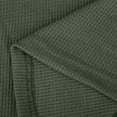 thumbnail image 6 of Women's Sweater 2023 Fall Solid Color Neck Pullover Bottoming Loose Knit Sweater Top Blouse, 6 of 7