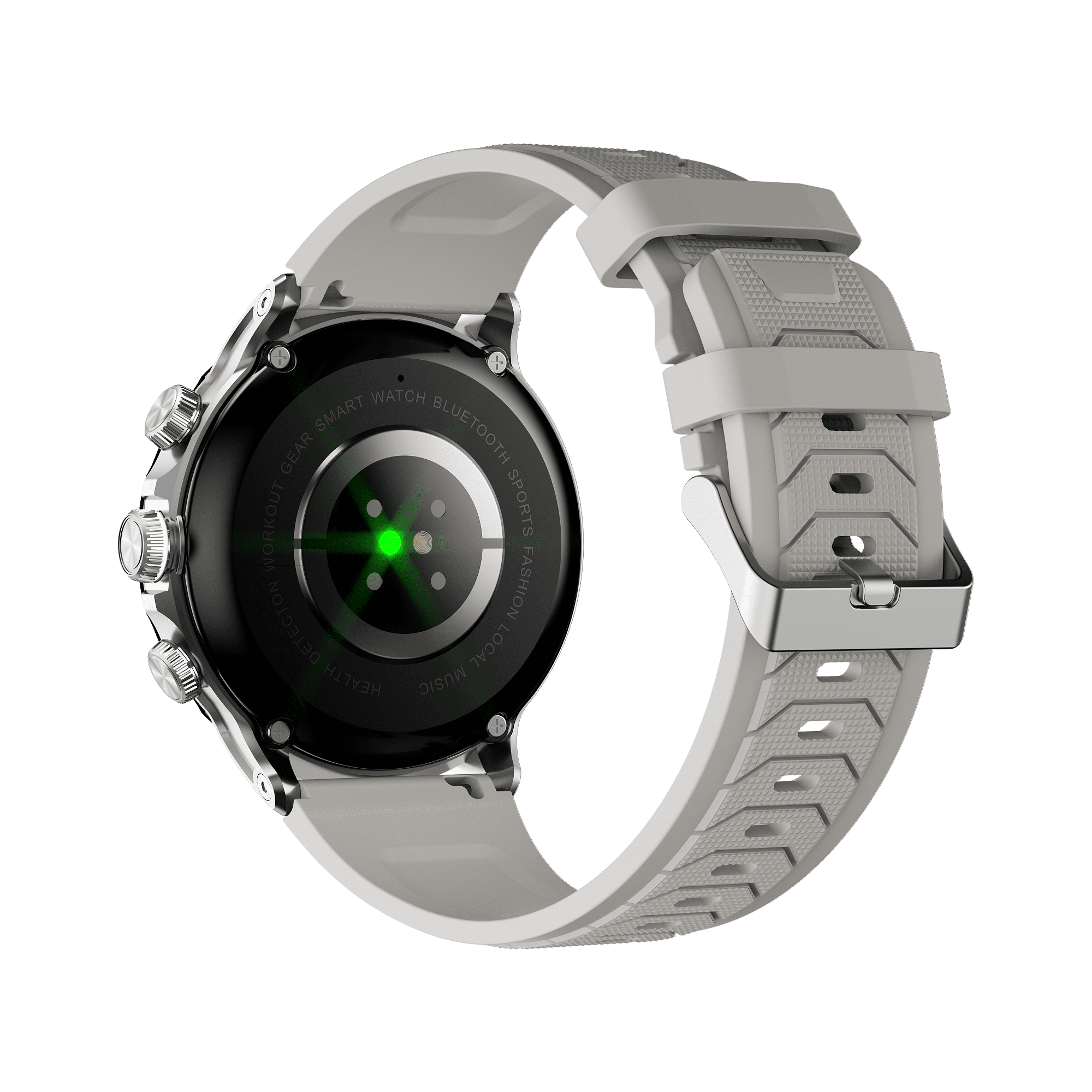 E EYAFA Android System Smart Watch H18Pro with 3GB RAM and 32GB ROM 1.95 inch AMOLED Screen 1880mAh Battery for Men and Women-Silver