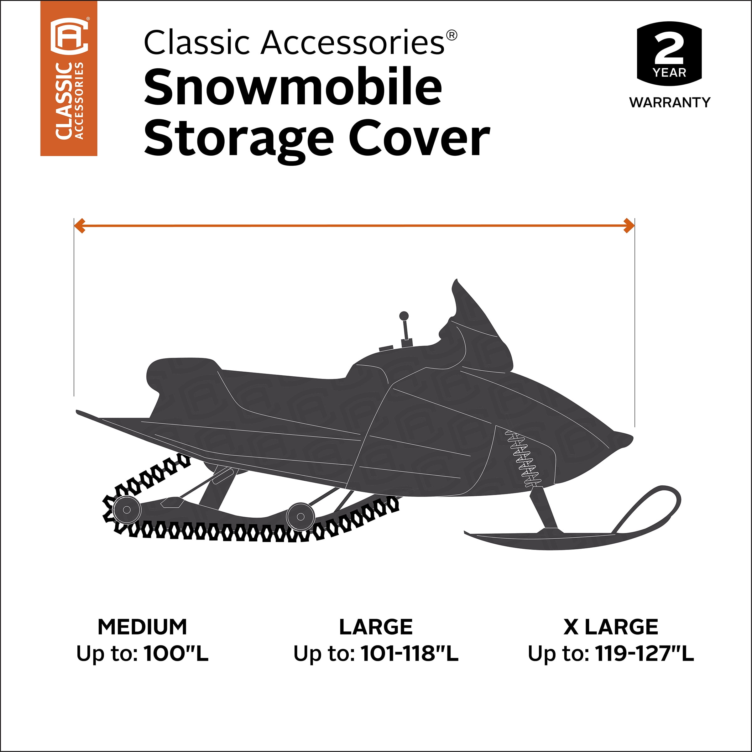 Universal Deluxe Waterproof UTV Cover Black Fits Up To 108/" L