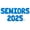 Blue, variant on Letter Balloons - SENIORS 2025 16" Inch Alphabet Letters Foil Mylar Balloon Graduation Party Banner (Rose Gold)