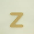 thumbnail image 3 of Package of 1, 12 Inch X 1/2" Thickness MDF Letter z in The Gotham Rounded Font, Thick, Lower Case for Art & Craft Project, Made in USA, 3 of 4
