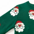 thumbnail image 5 of Toddler Baby Girls Boys Christmas Sweater Little Kids Christmas Knit Sweatshirt Pullover Long Sleeve Winter Clothes, 5 of 7