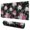 Pioneer Flower Floral-2, variant on Long Mouse Pads for Desk,Pioneer Flower Floral Print Pattern Desk Mats on Top Of Desks, Desk Mouse Pad Extra Large with 3mm Non-Slip Base and Stitched Edge for Gaming,Office,Work,Home 31.5"x11.8"