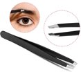 thumbnail image 3 of Juego de cejas, pinzas de acero inoxidable, caja de viaje para mujeres y hombres Feliz Sencillez, 3 of 5