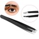 thumbnail image 3 of Juego de cejas, pinzas de acero inoxidable, caja de viaje para mujeres y hombres Feliz Sencillez, 3 of 5
