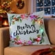 thumbnail image 4 of Colorful Lights Christmas Pillows LED Light Pillows Festive Flower Garlands Short Pillowcases, 4 of 6