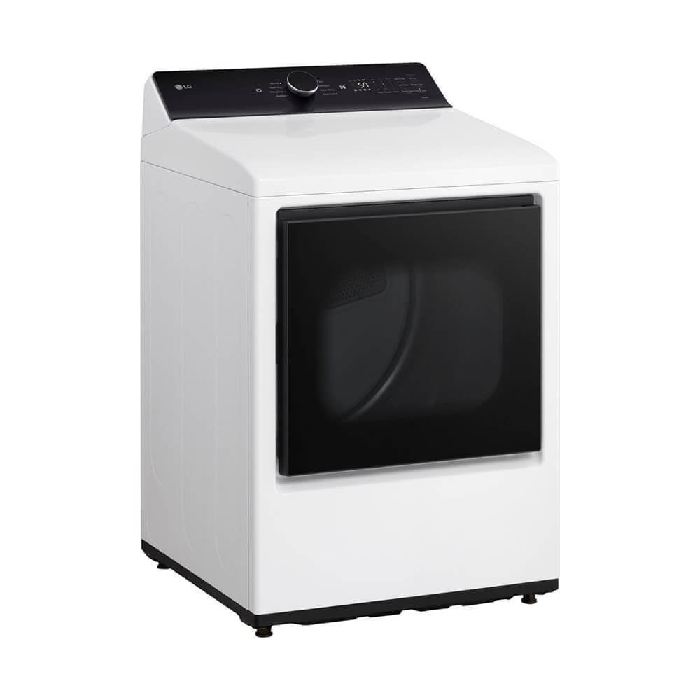 LG DLE8400WE 7.3 Cu. Ft. Ultra Large Capacity Rear Control White Electric Dryer