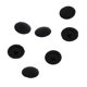 thumbnail image 3 of Tapón Decorativo Para Muebles Sunnimix 500 Piezas Tapa De Orificio De Tornillo Phillips Negro, 3 of 7
