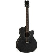 Dean Exotica Quilt Ash A/E, Tran Black Satin